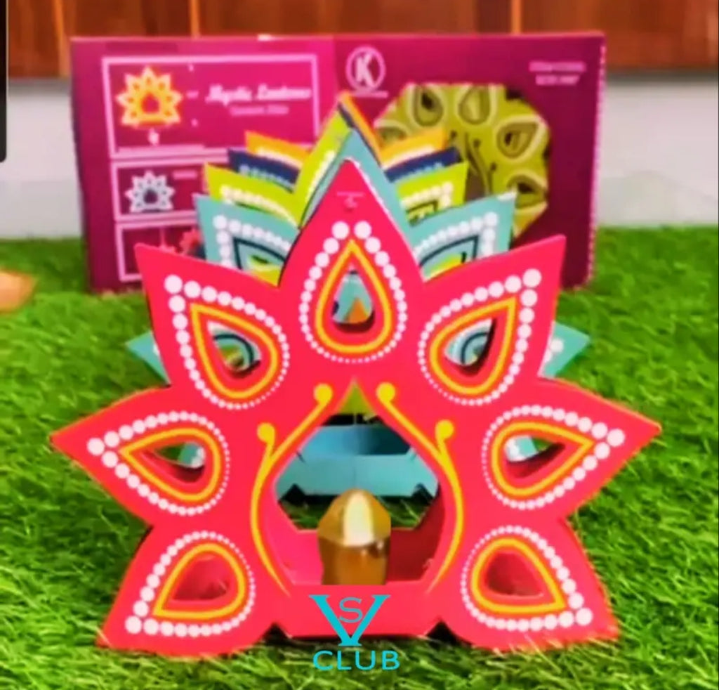 KCH-3087 Club Kandil Lentern Diyas Set of Diwali Decoration Items, Wall Hanging, Home Decor Items Festive Decor, DIY Craft Traditional, Office Decorative (10pcs.)
