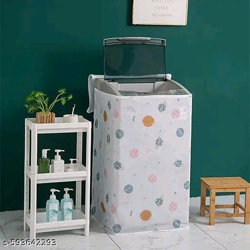 Top loaded washing machine cover