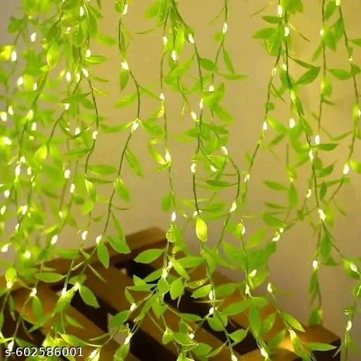 Green leaves string light