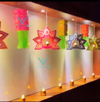 KCH-3087 Club Kandil Lentern Diyas Set of Diwali Decoration Items, Wall Hanging, Home Decor Items Festive Decor, DIY Craft Traditional, Office Decorative (10pcs.)