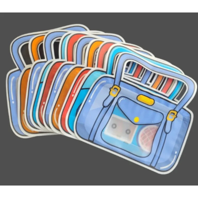 10156 (12 pcs) Portable Ziploc Hand Bag Gift Bag Hand ,Gifts & Return Gifts